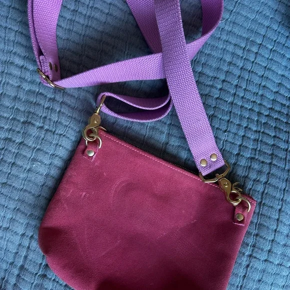 Purple and Green Women's Bag - Picture 5 of 8